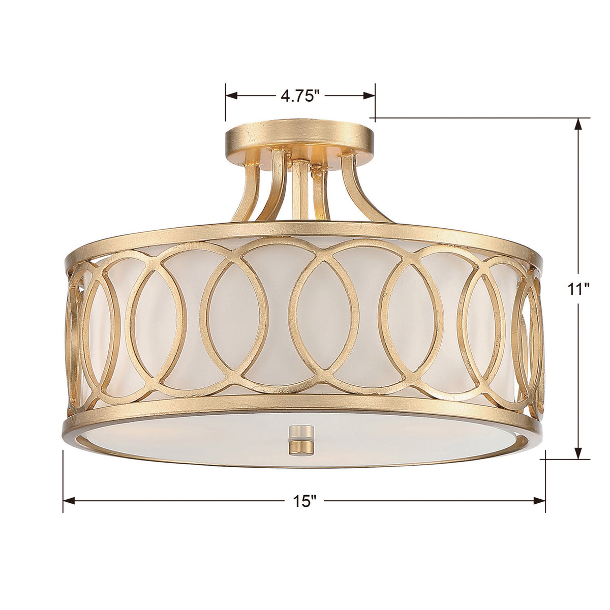 Graham Semi Flush Mount