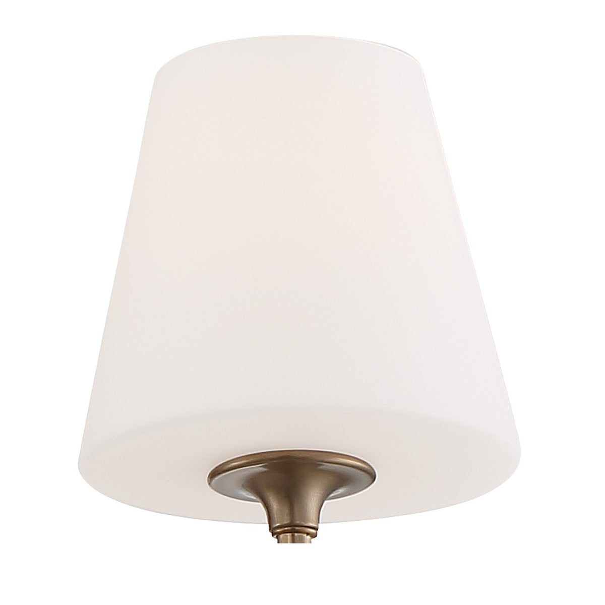Keenan Six Light Chandelier in Vibrant Gold