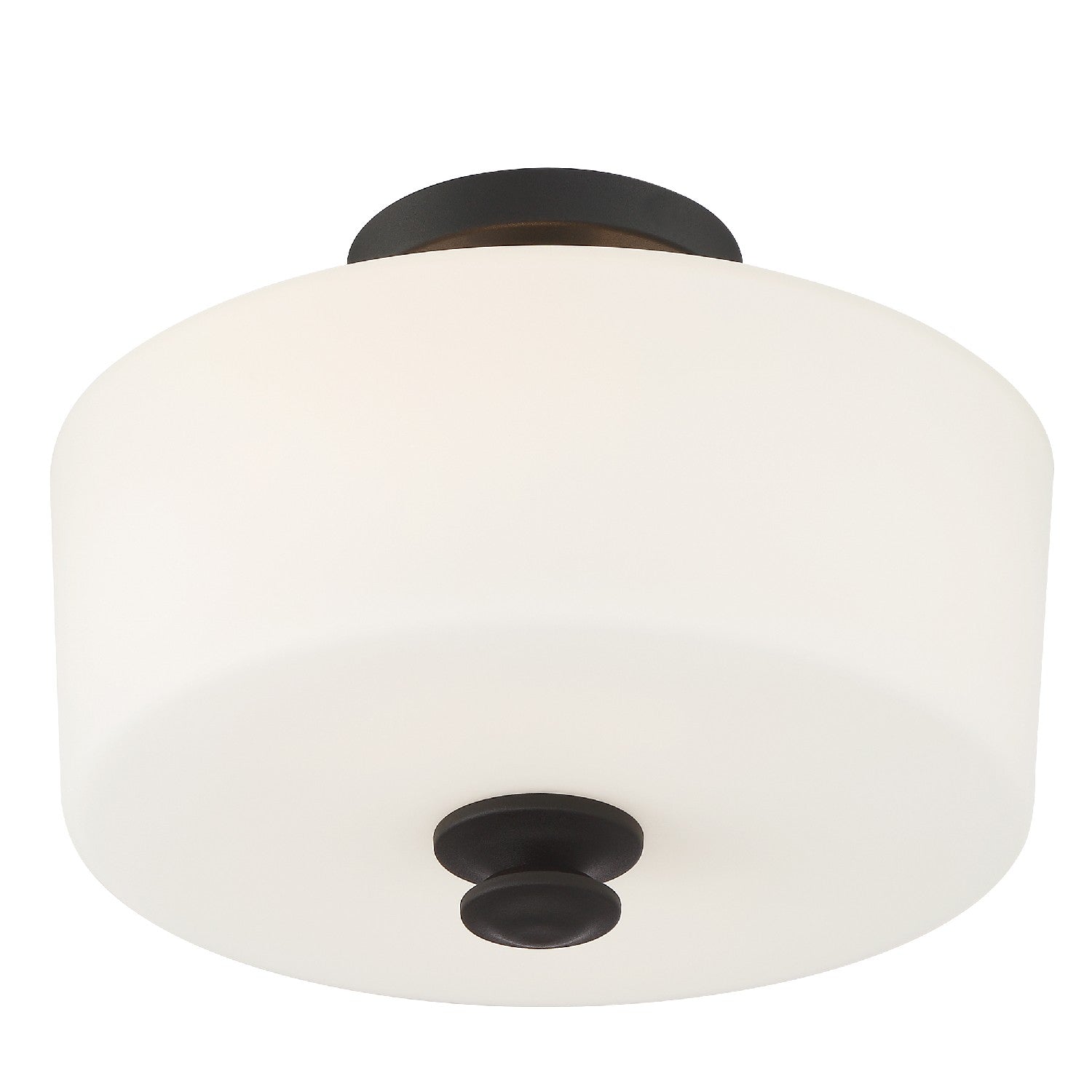Travis Two Light Semi Flush Mount