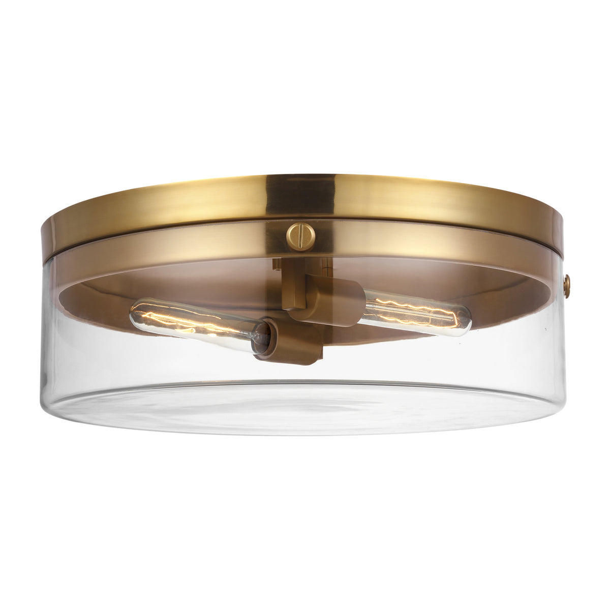 Garrett Two Light Flush Mount