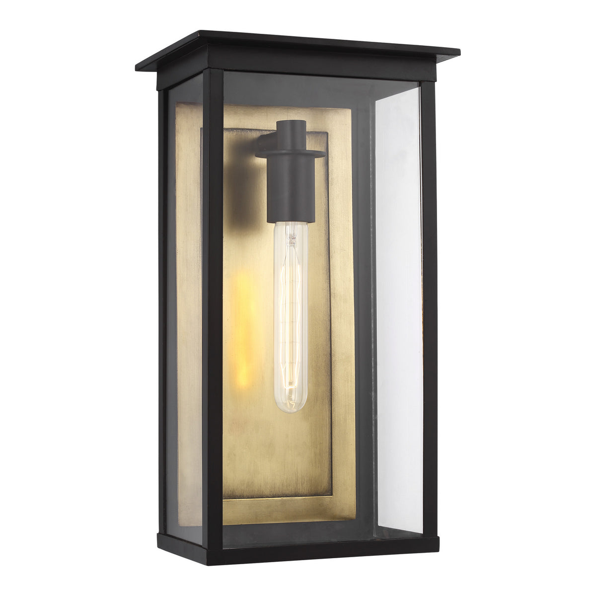Freeport One Light Outdoor Wall Lantern in Heritage Copper