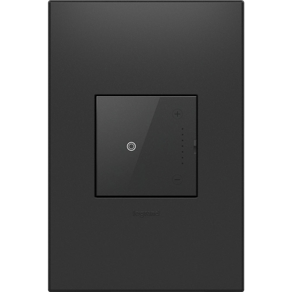 Adorne 0-10V Touch Dimmer with Microban in Graphite