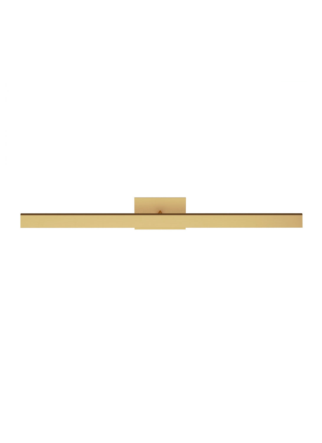 Dessau LED Picture Light in Natural Brass