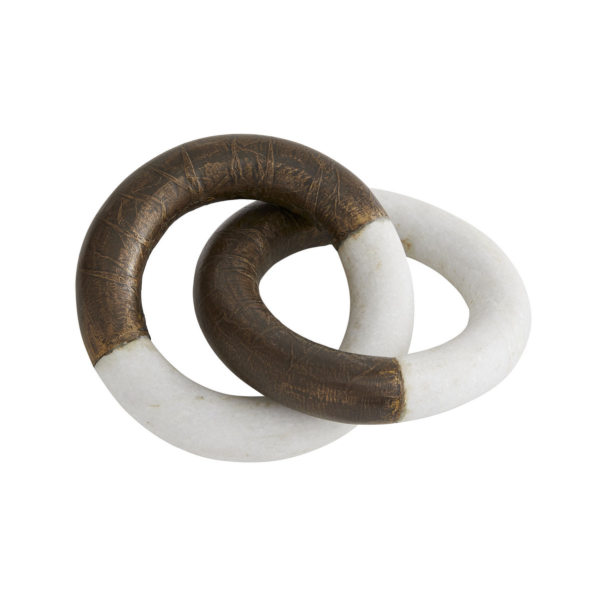 Finnian Sculpture in White Marble