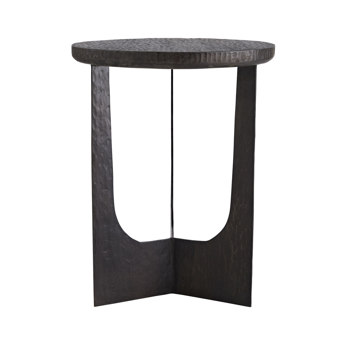 Dustin Table in Soft Black Waxed