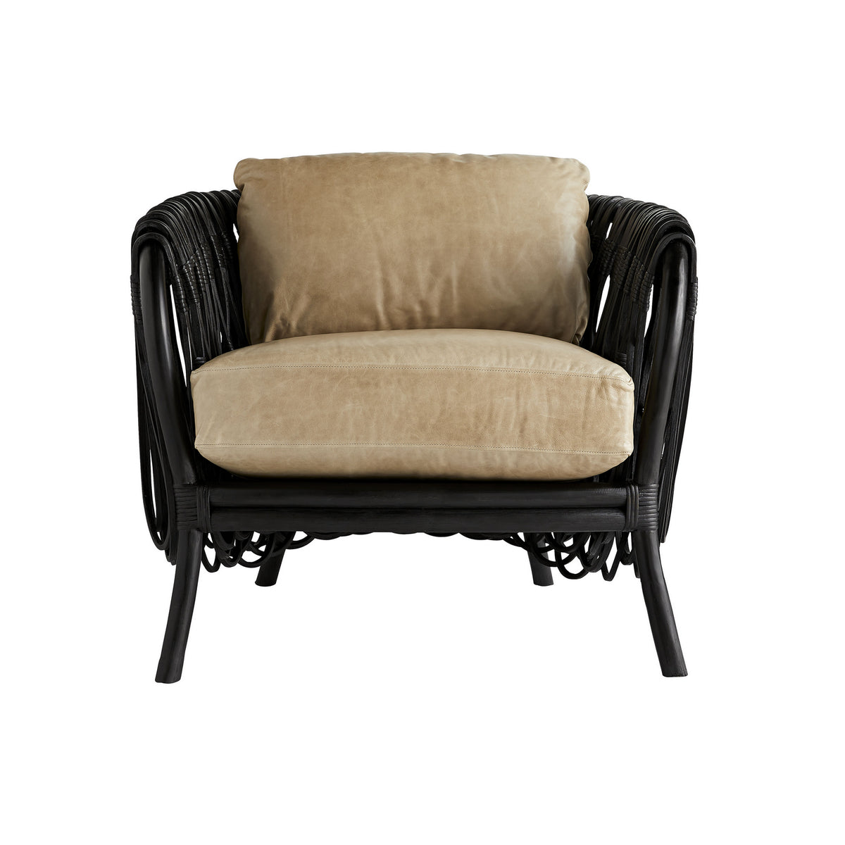Strata Lounge Chair in Black