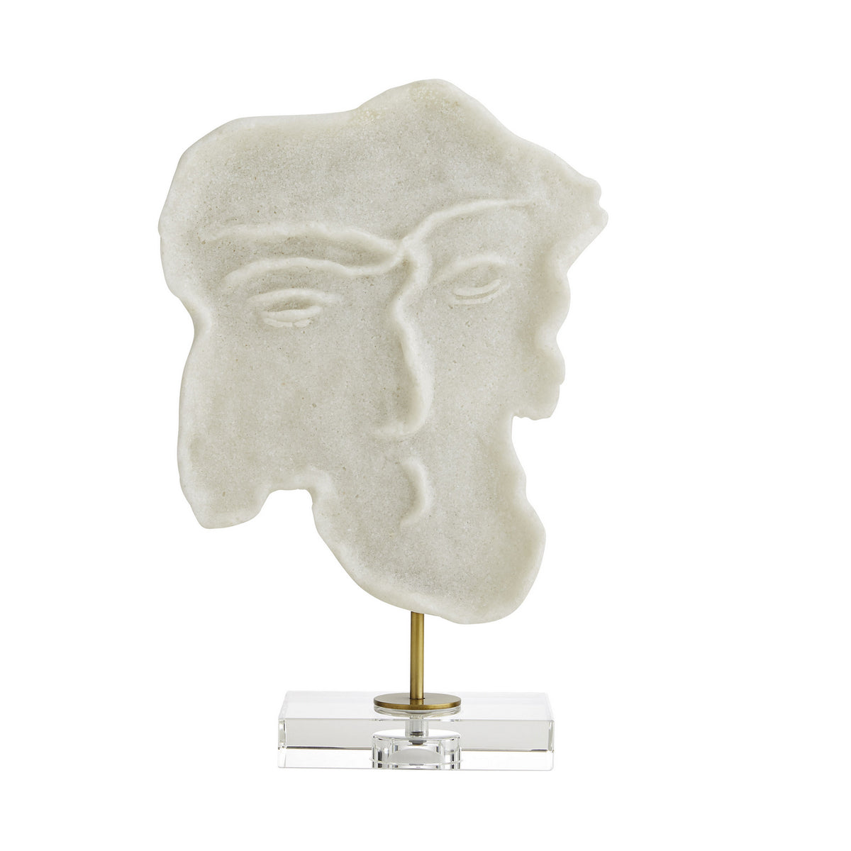 Sculpture de David, lot de 2 en blanc