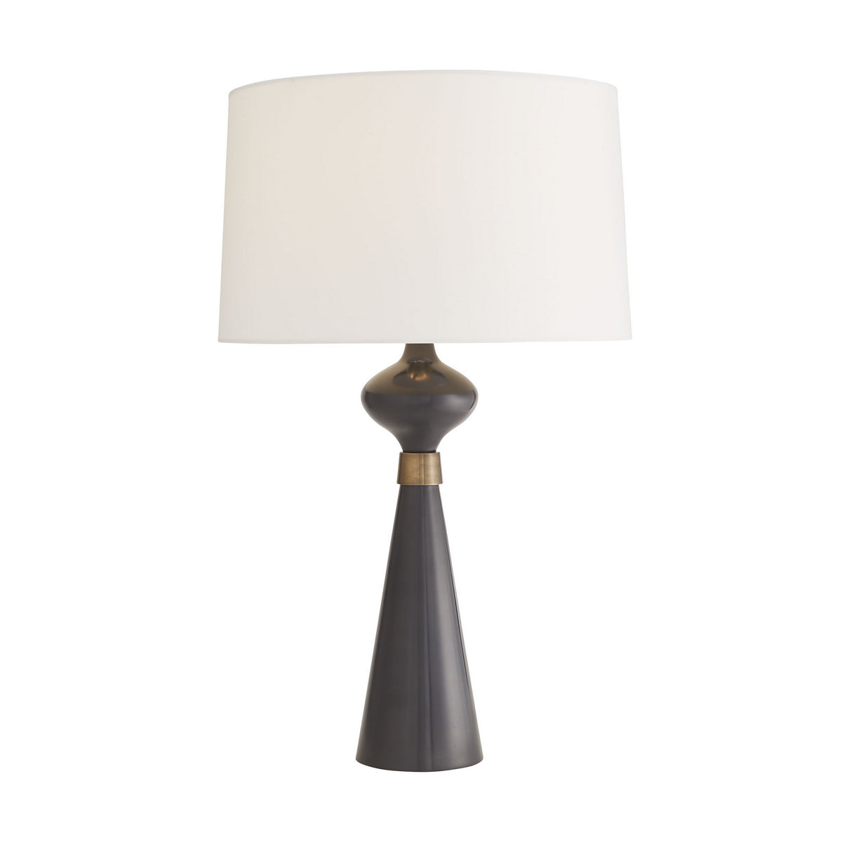 Evette One Light Table Lamp in Bronze