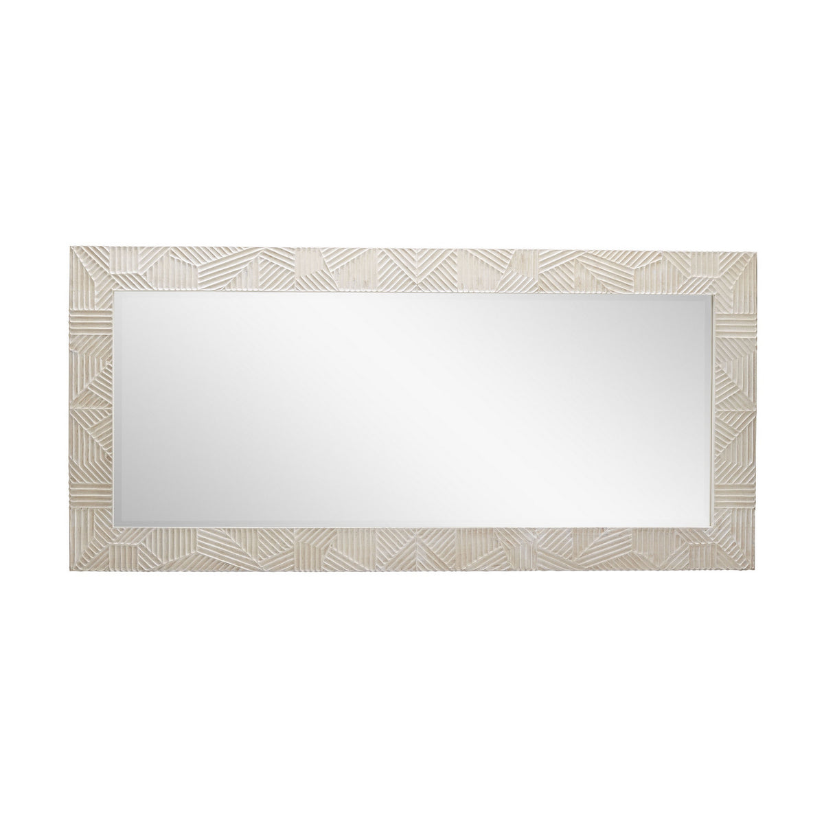 Miroir Marsh blanchi
