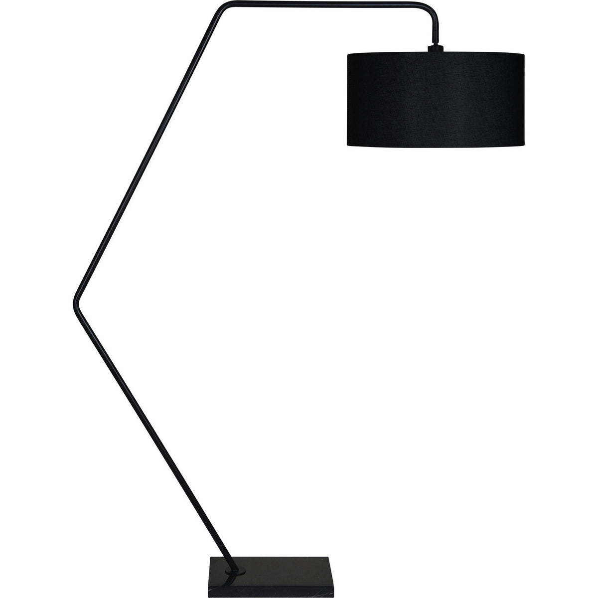 Lampadaire Penelin noir mat