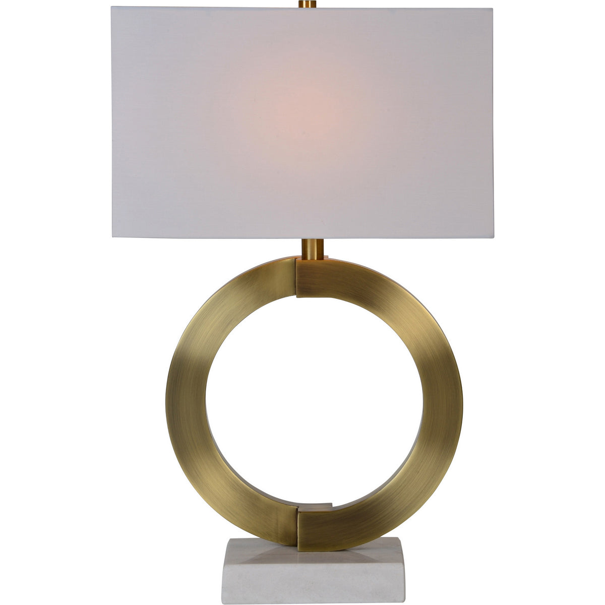 Skylar Table Lamp in Antique Brass