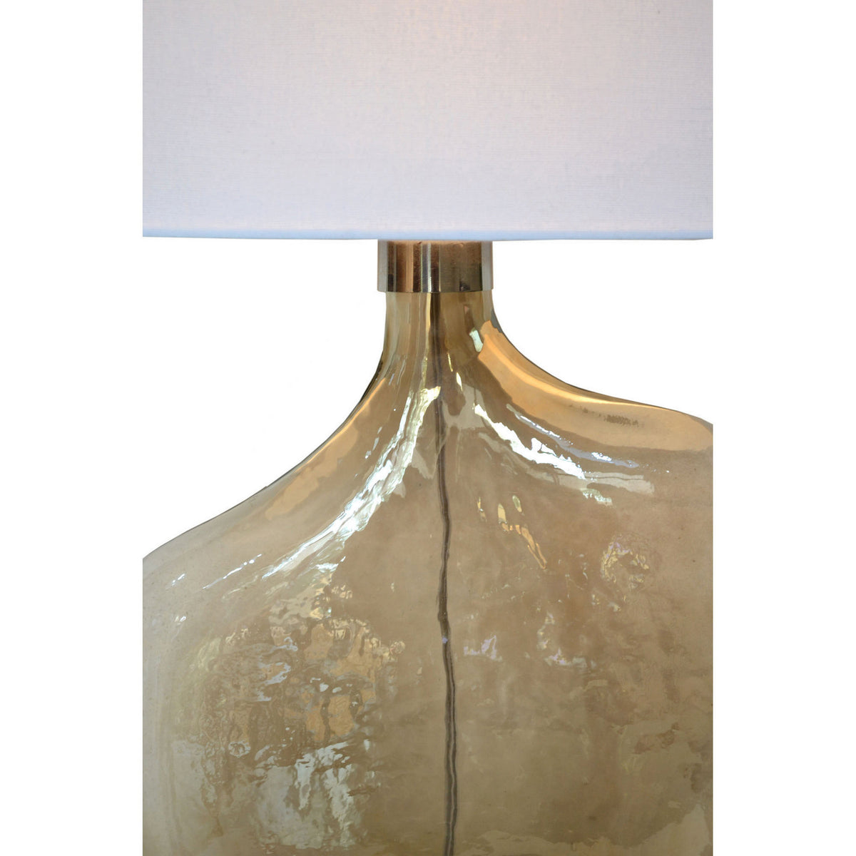 Benedek Table Lamp in Nickel