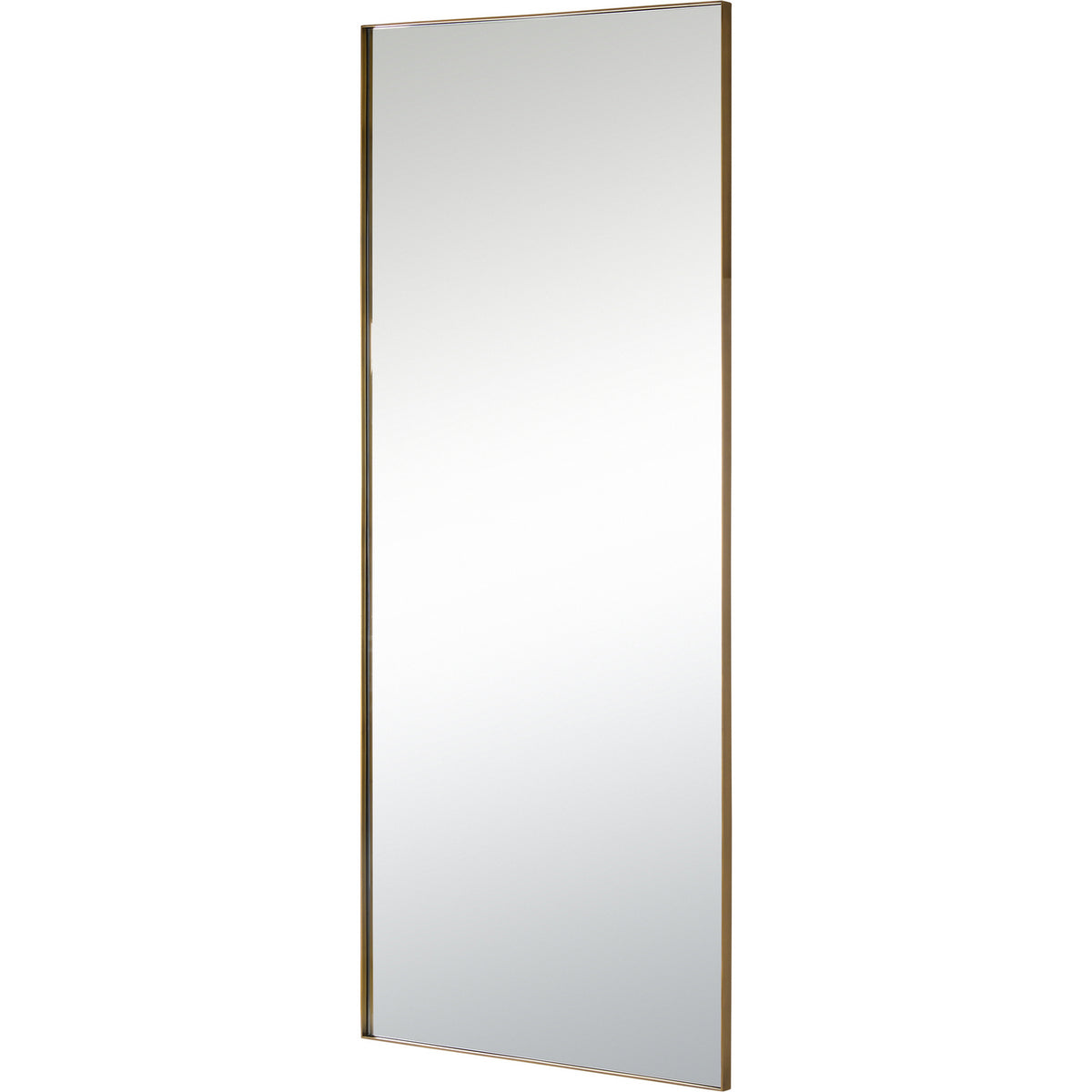 Miroir Northern en laiton antique
