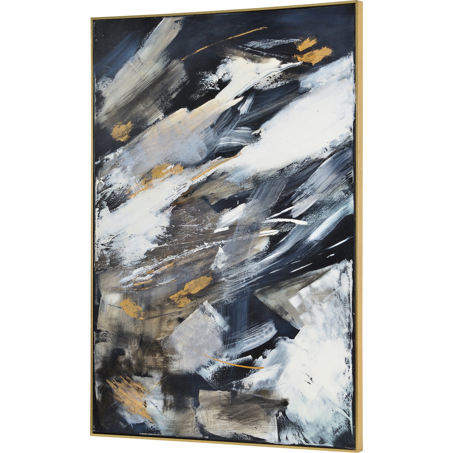 Westmount Canvas Art in Gold