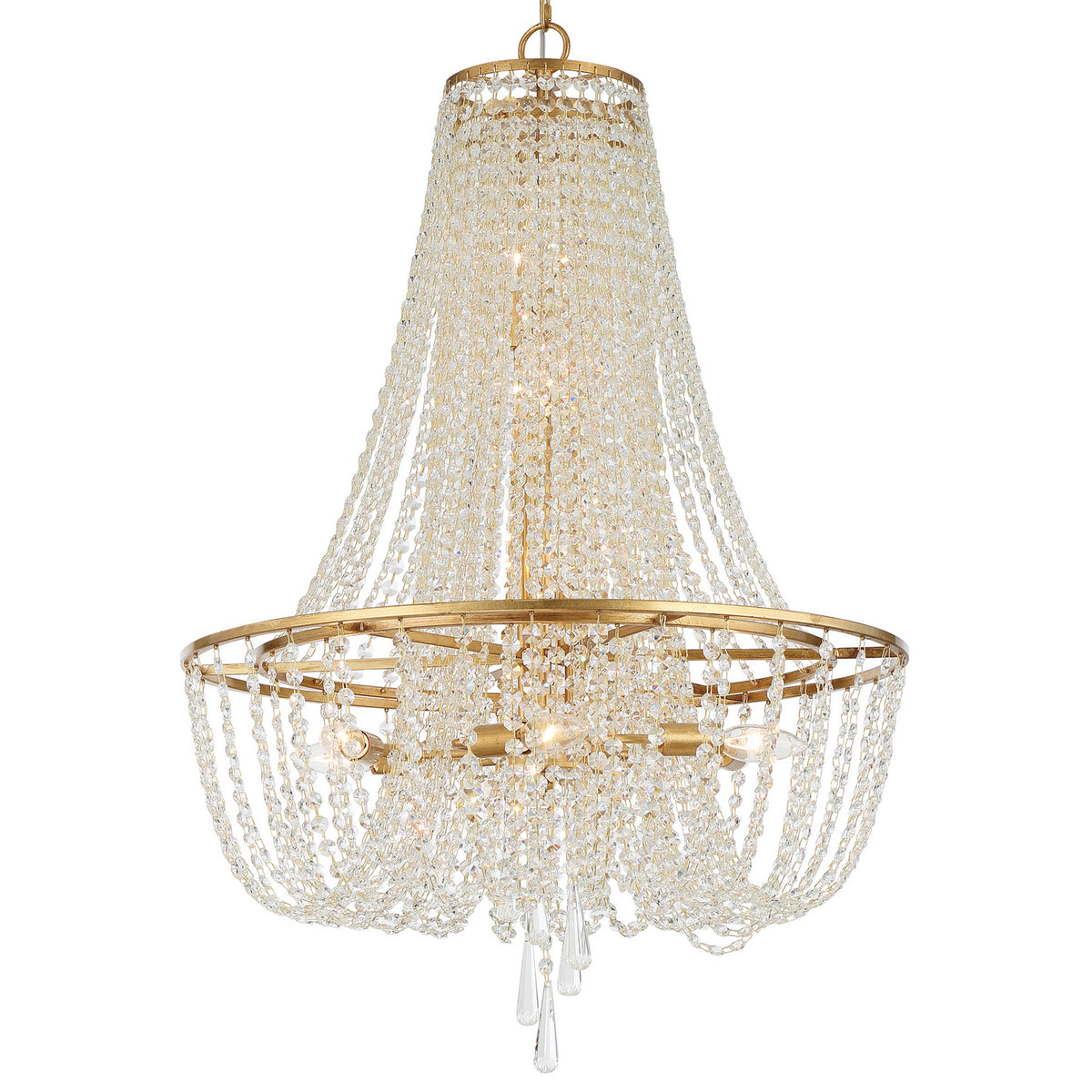 Arcadia Nine Light Chandelier
