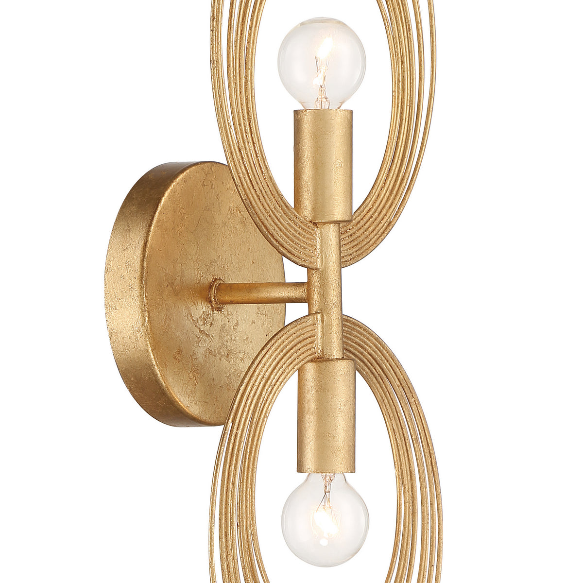Doral Two Light Wall Sconce in Renaissance Gold