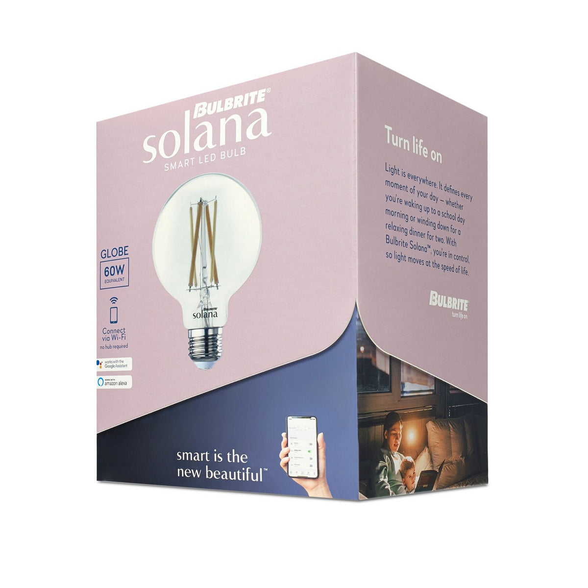 Solana Light Bulb in Clear