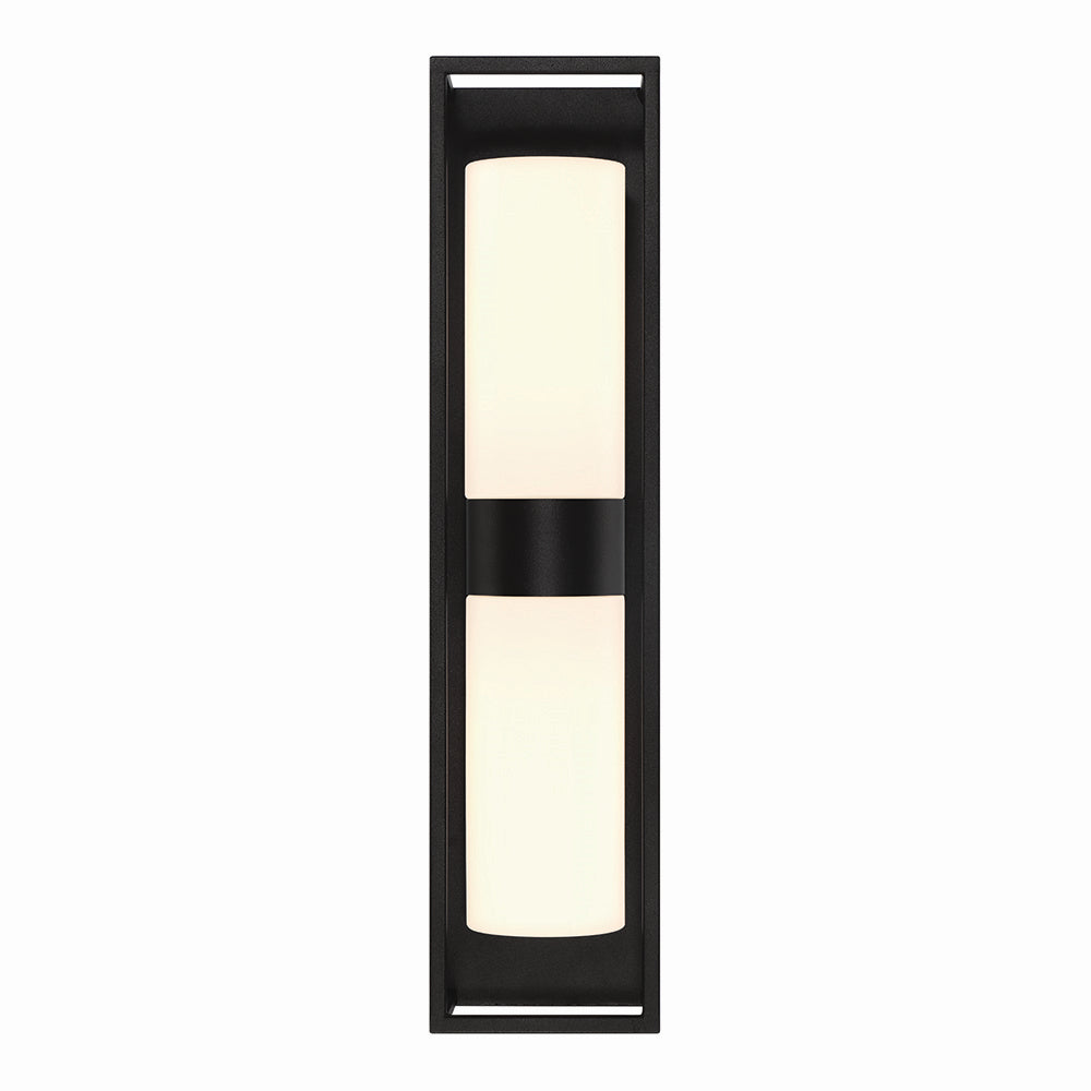 Ren Two Light Wall Sconce in Powder Coat Black