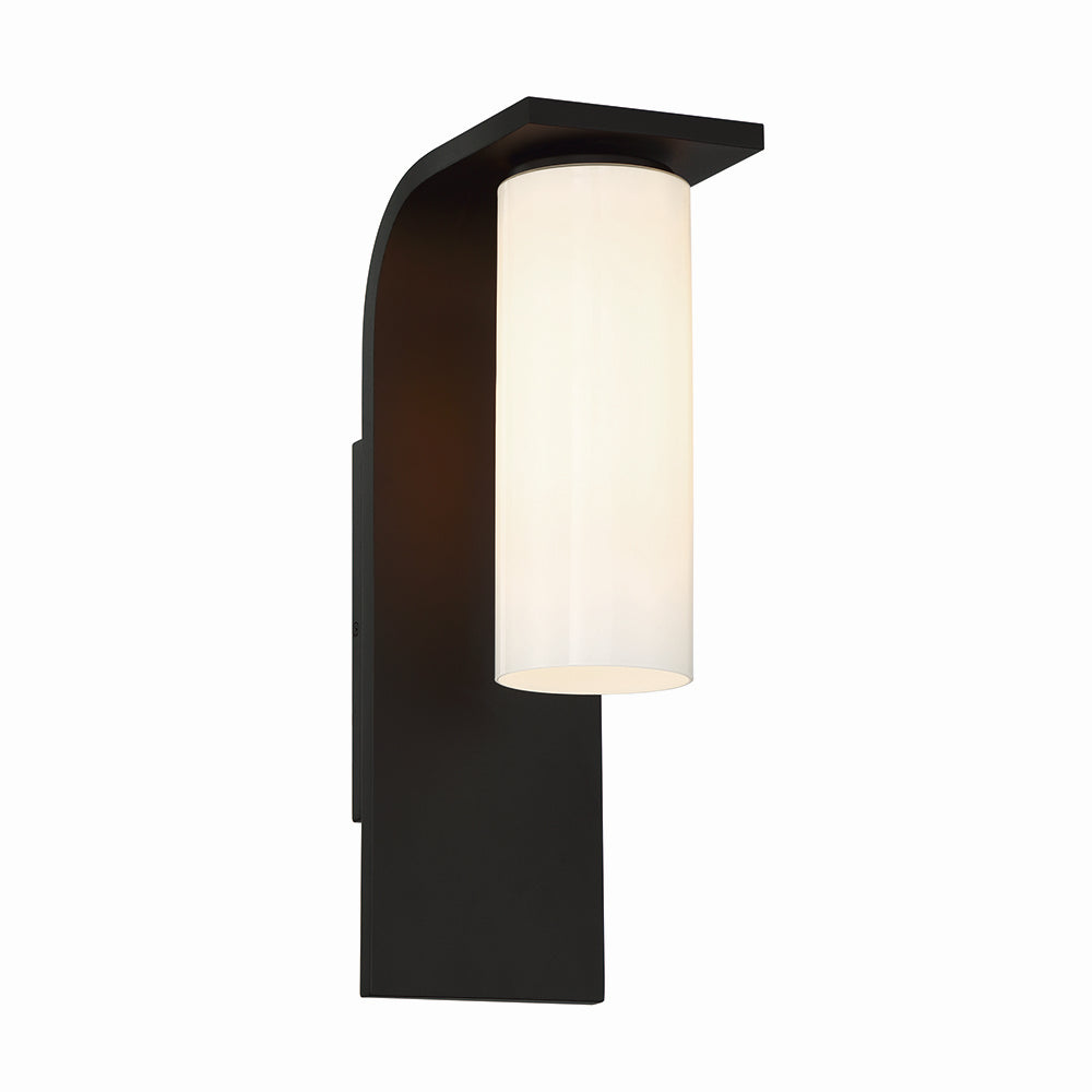 Colonne One Light Outdoor Wall Sconce in Powder Coat Black