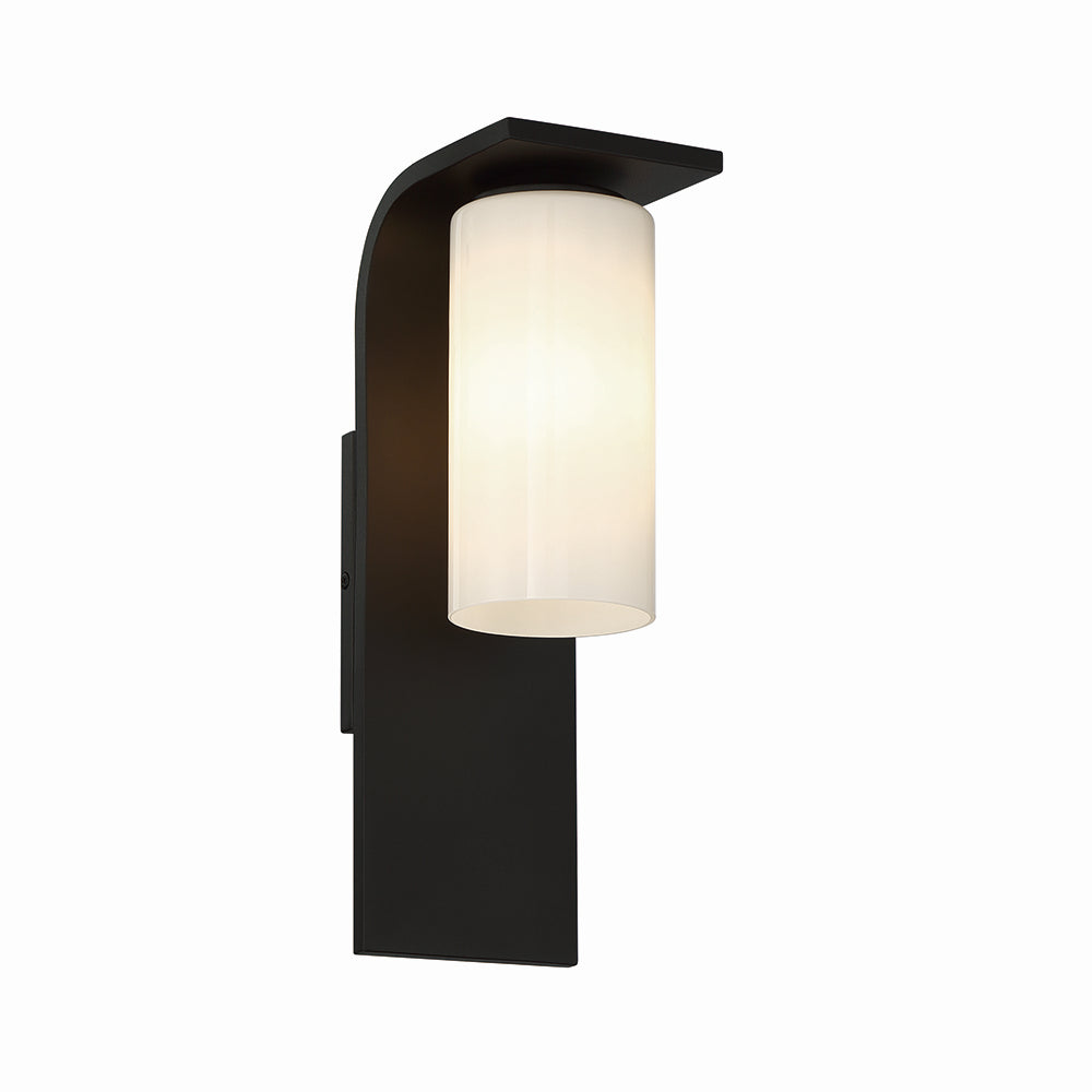 Colonne One Light Outdoor Wall Sconce in Powder Coat Black