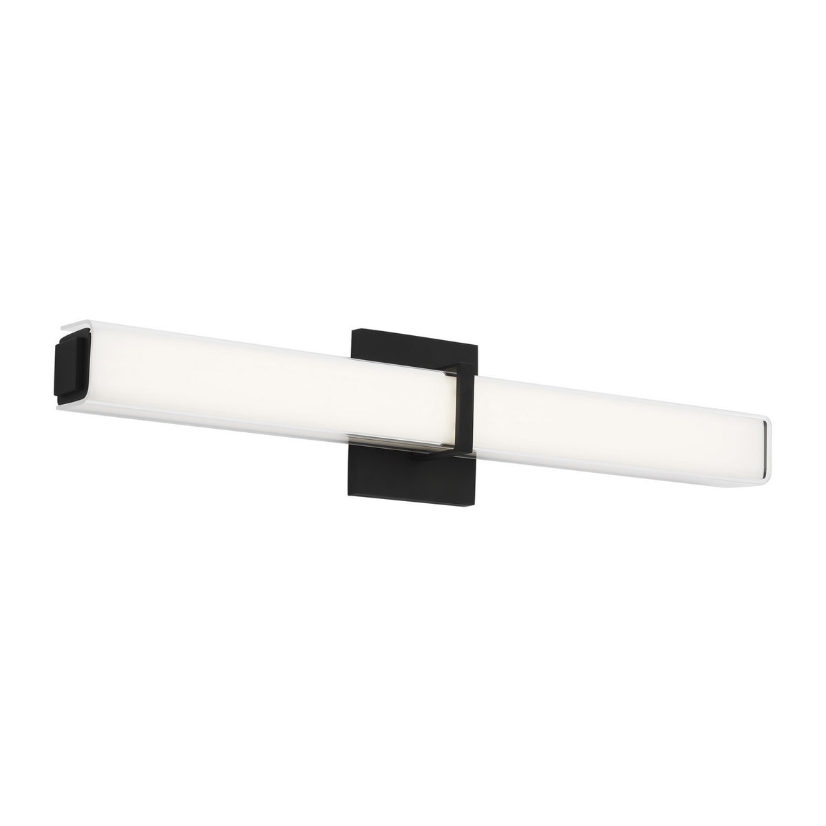 Milan LED Bath in Nightshade Black