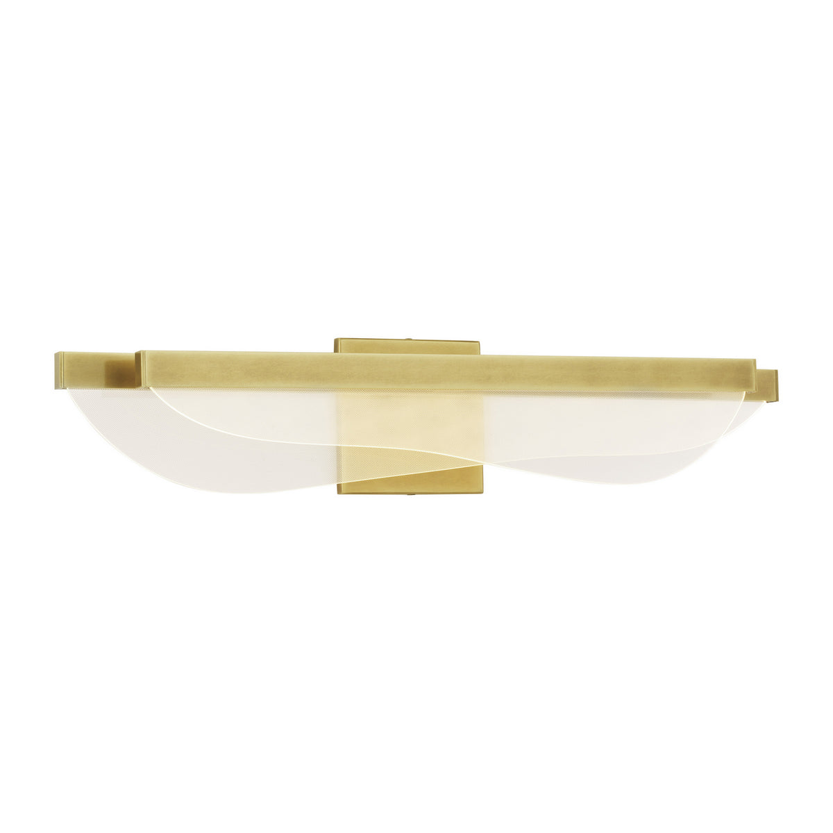 Nyra LED Bath in Plated Brass
