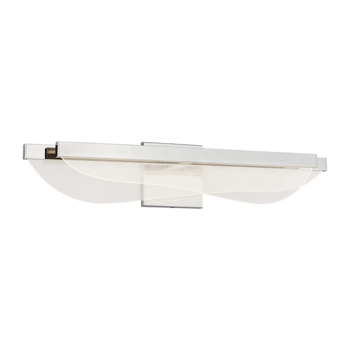 Nyra LED Bath in Polished Nickel