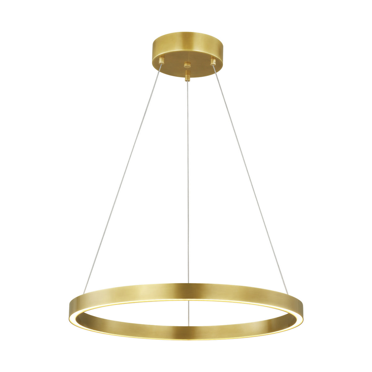 Fiama LED Suspension in Plated Brass
