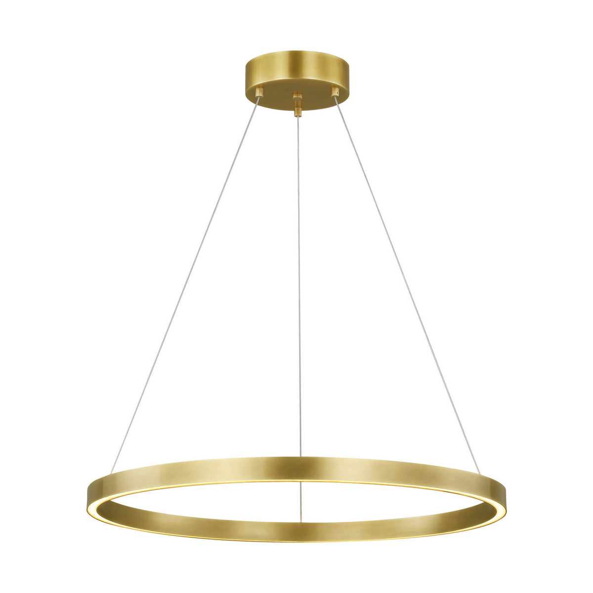 Fiama LED Suspension in Plated Brass
