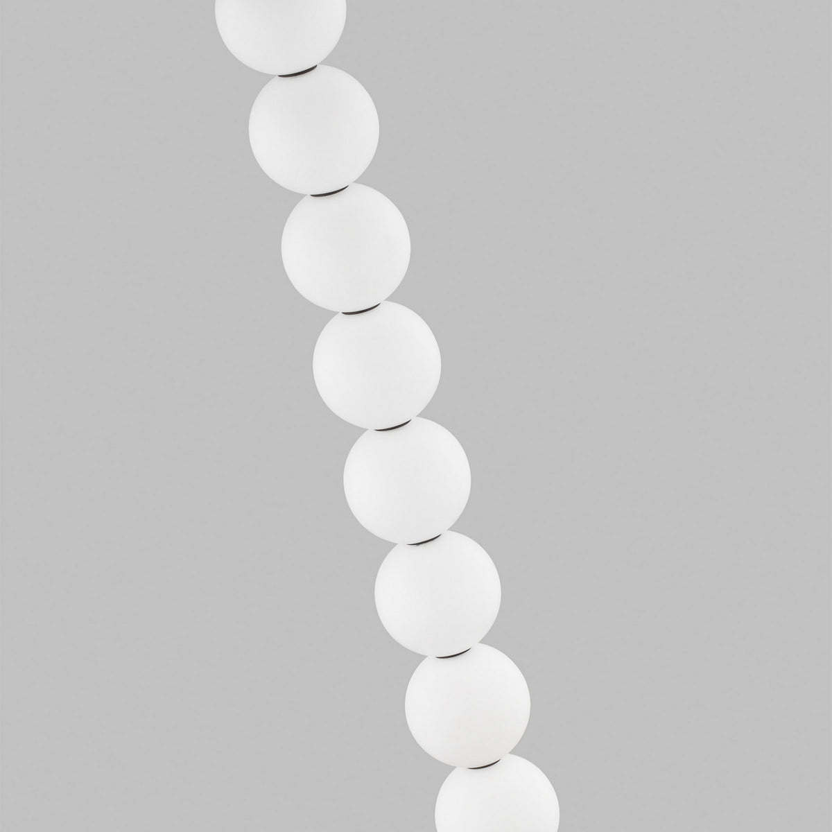 Orbet LED Pendant in Nightshade Black