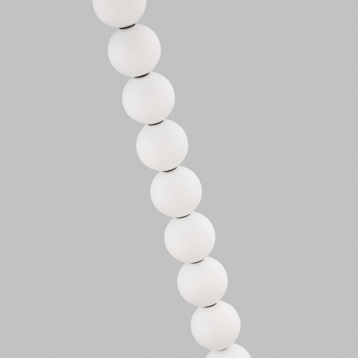 Orbet LED Pendant in Nightshade Black