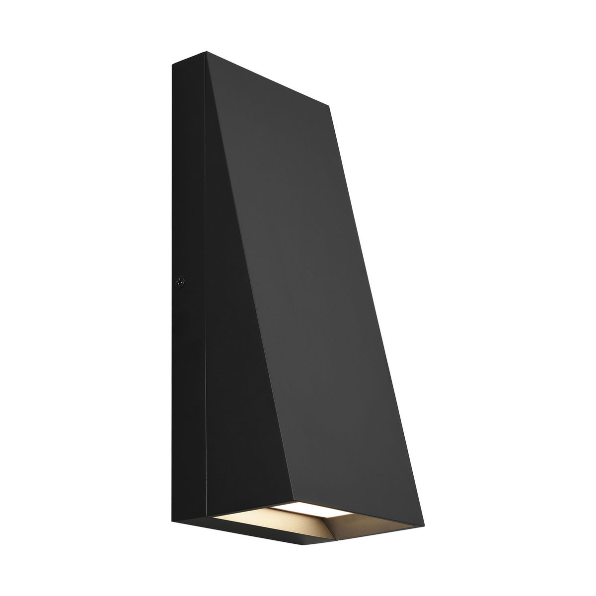 Pitch LED Outdoor Wall Mount in Black