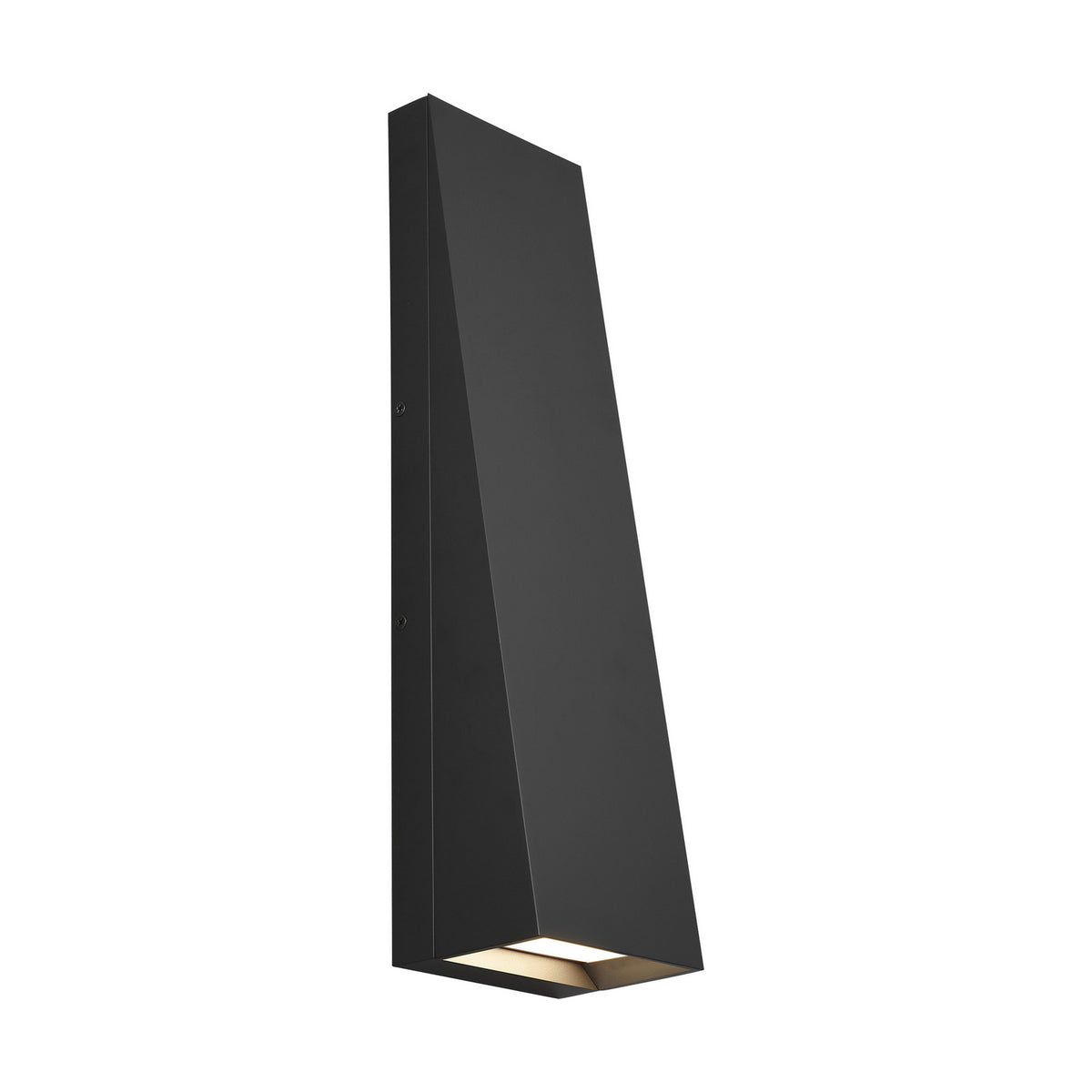 Pitch LED Outdoor Wall Mount in Black