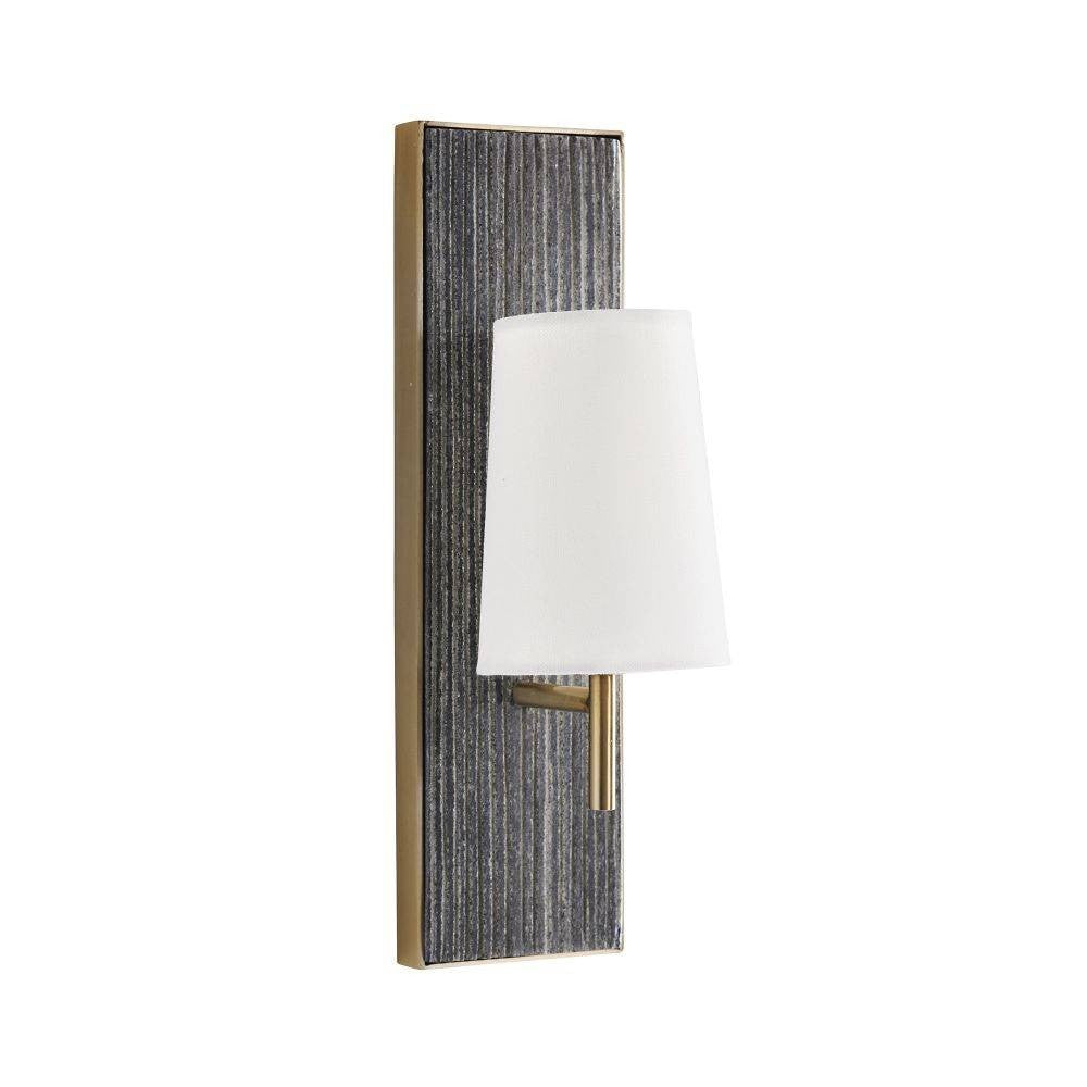 Kapri One Light Wall Sconce in Black