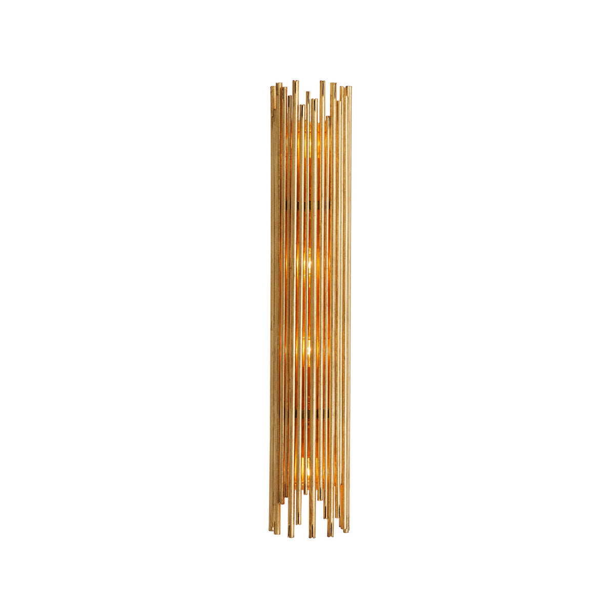 Prescott Four Light Wall Sconce in Gold Leaf