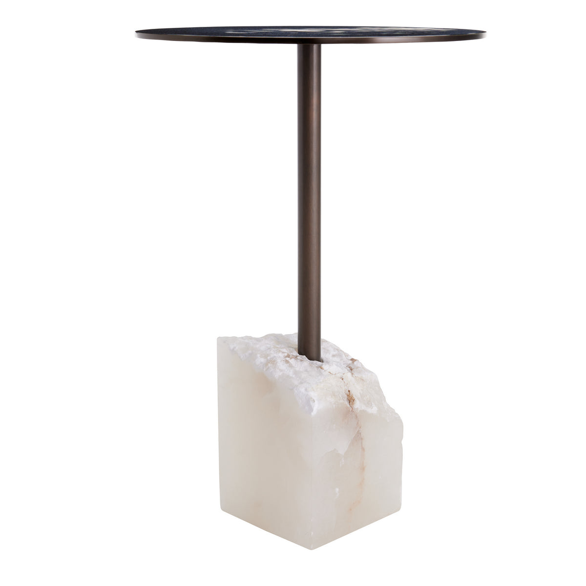 Table d'appoint Jane en bronze