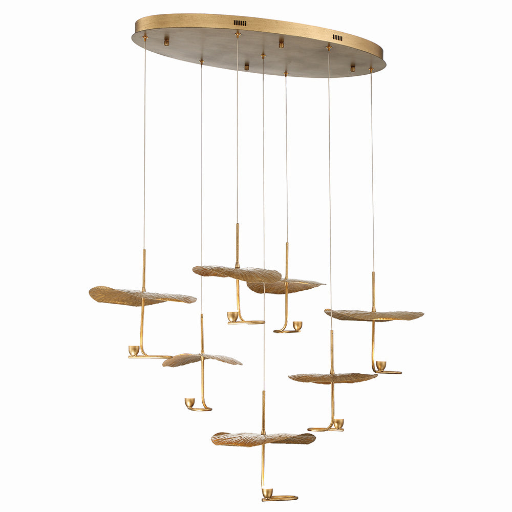 Lagatto LED Chandelier in Oil Rubbed Bronze