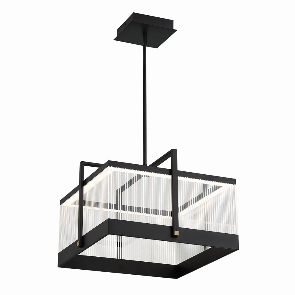Tye LED Chandelier in Matte Black