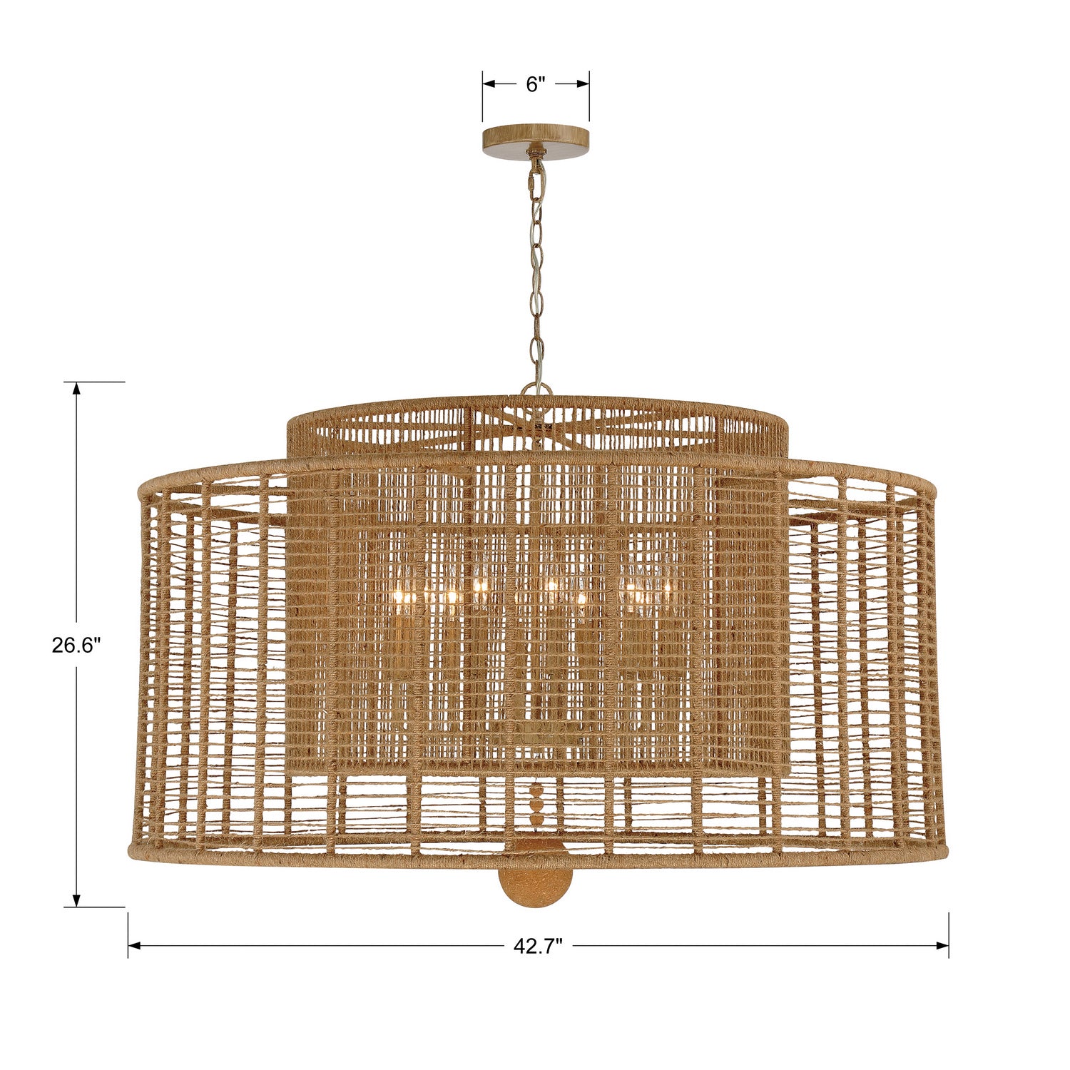 Jayna 12 Light Chandelier in Burnished Silver