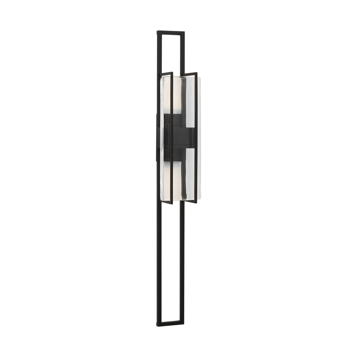 Duelle LED Wall Sconce in Nightshade Black
