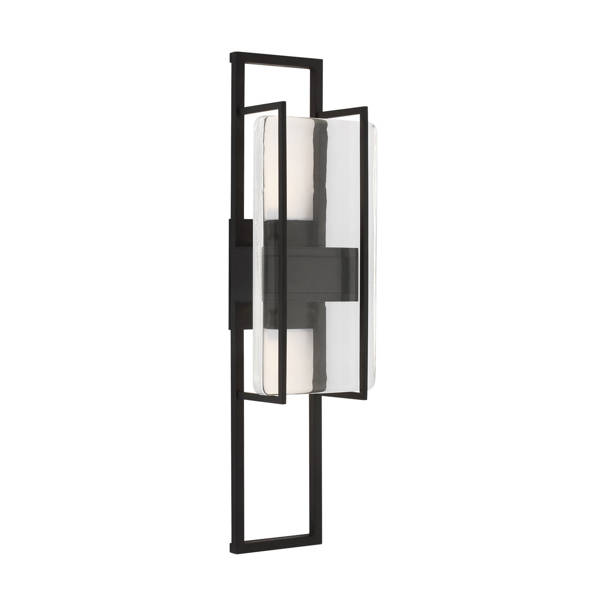 Duelle LED Wall Sconce in Nightshade Black