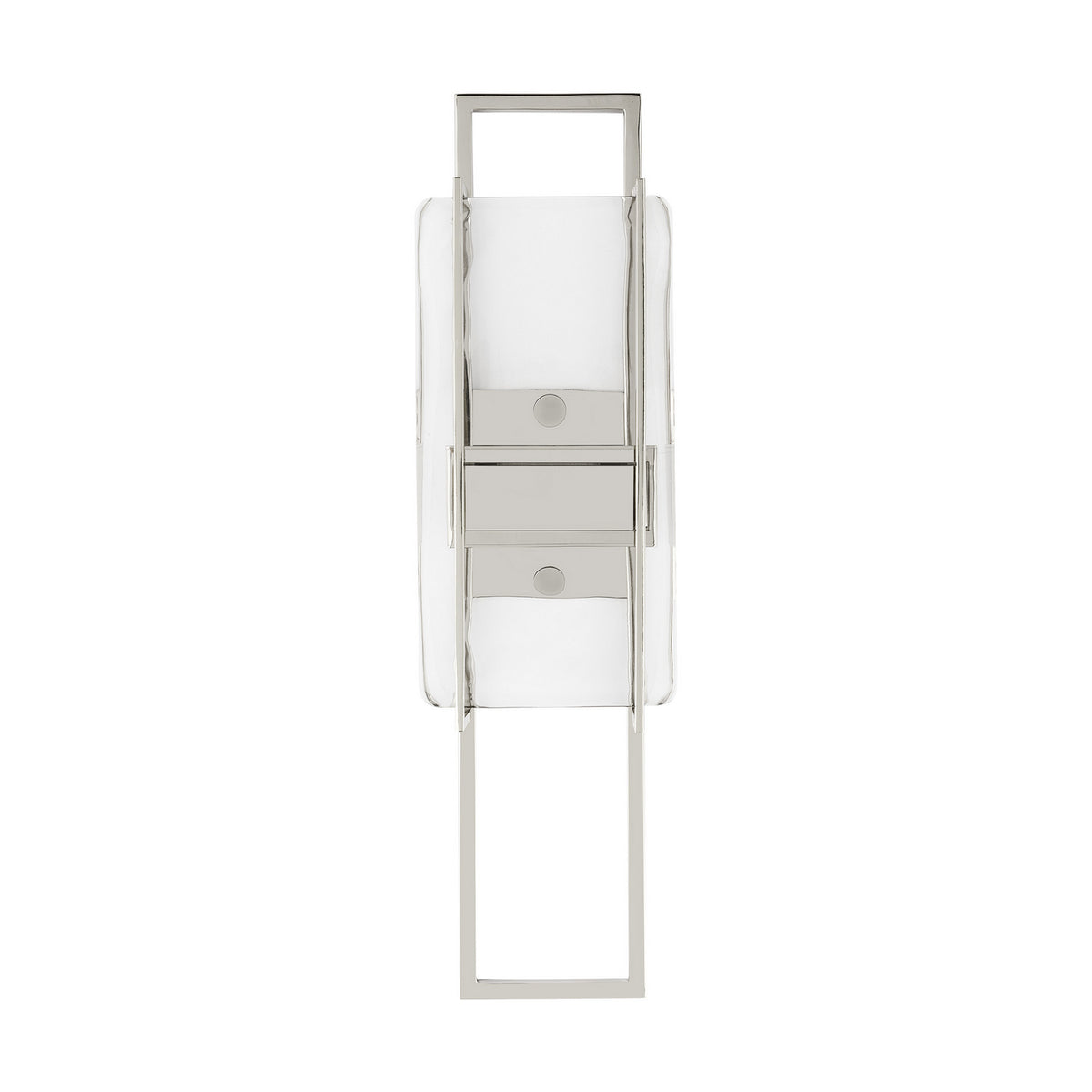 Duelle LED Wall Sconce in Polished Nickel