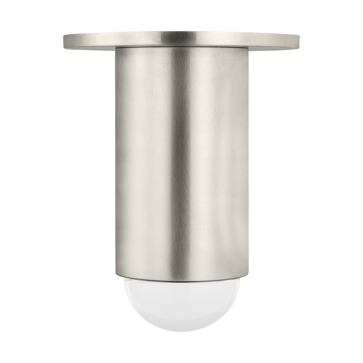 Ebell LED Flush Mount in Antique Nickel