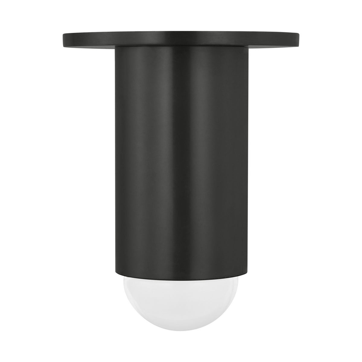 Ebell LED Flush Mount in Dark Bronze