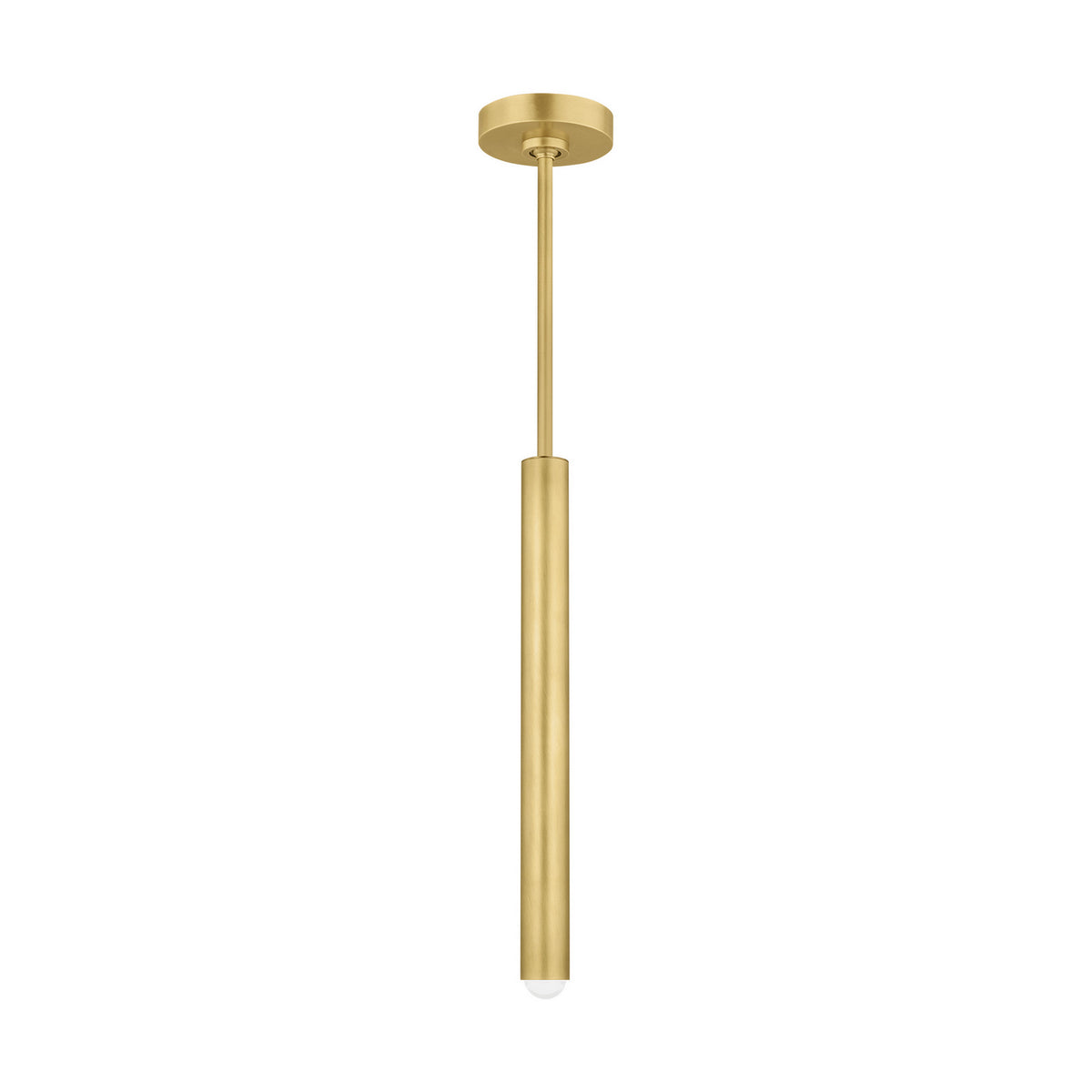Ebell LED Pendant in Natural Brass