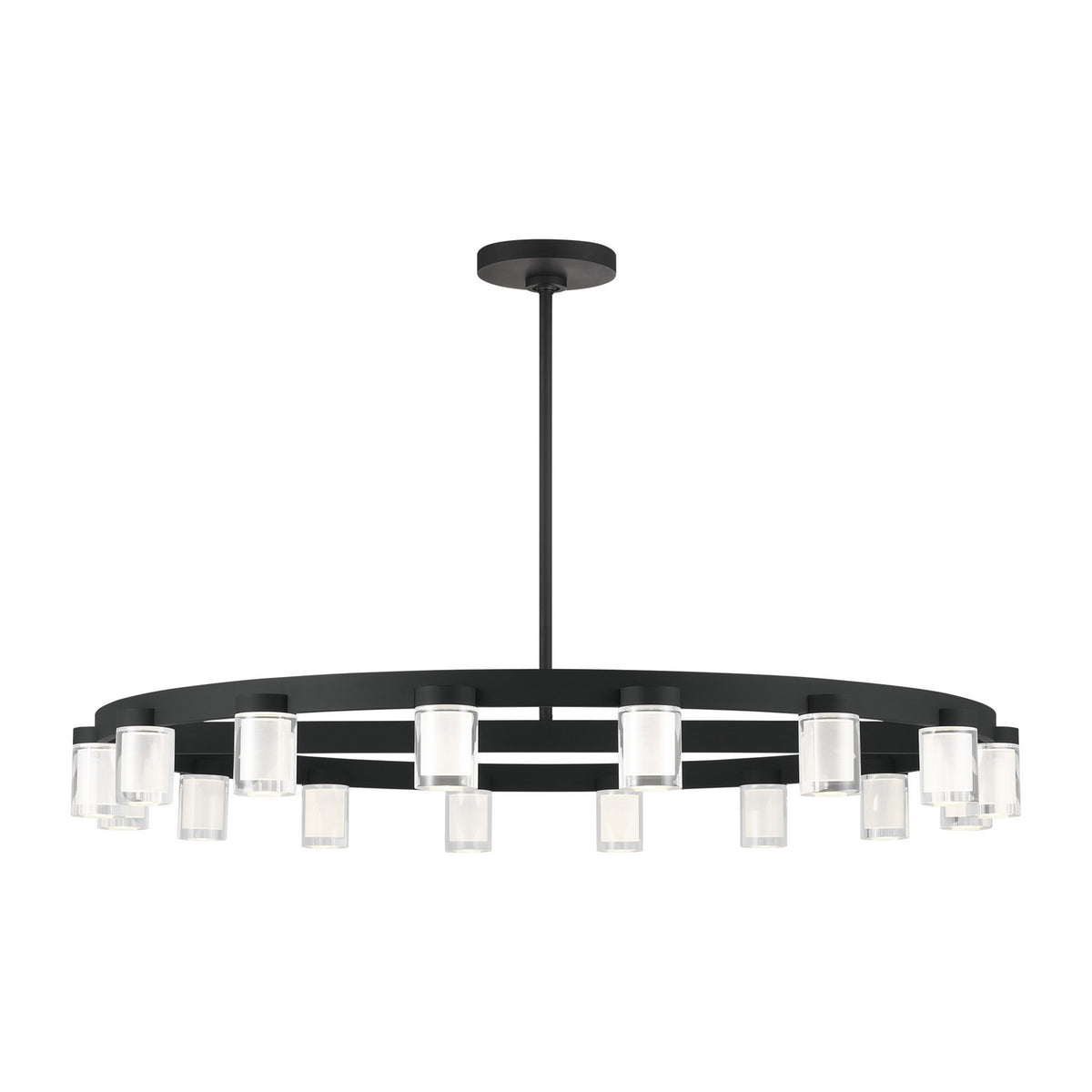 Esfera LED Chandelier in Nightshade Black