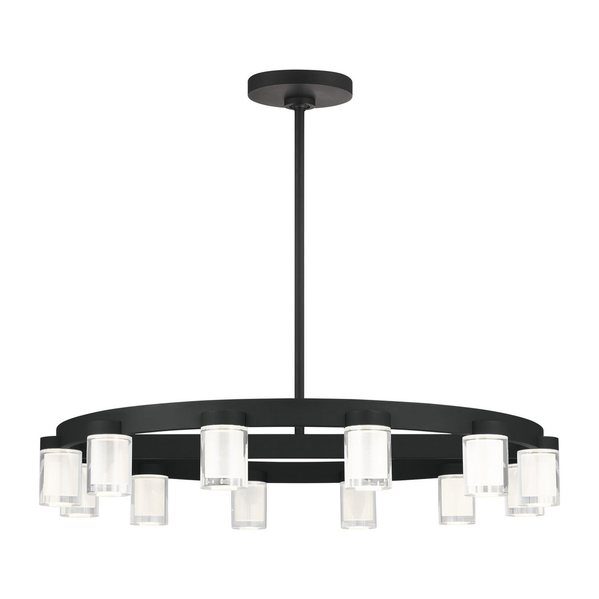 Esfera LED Chandelier in Nightshade Black