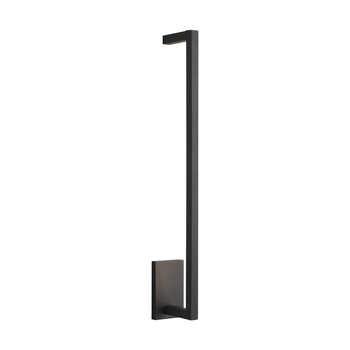 Stagger LED Wall Sconce in Nightshade Black
