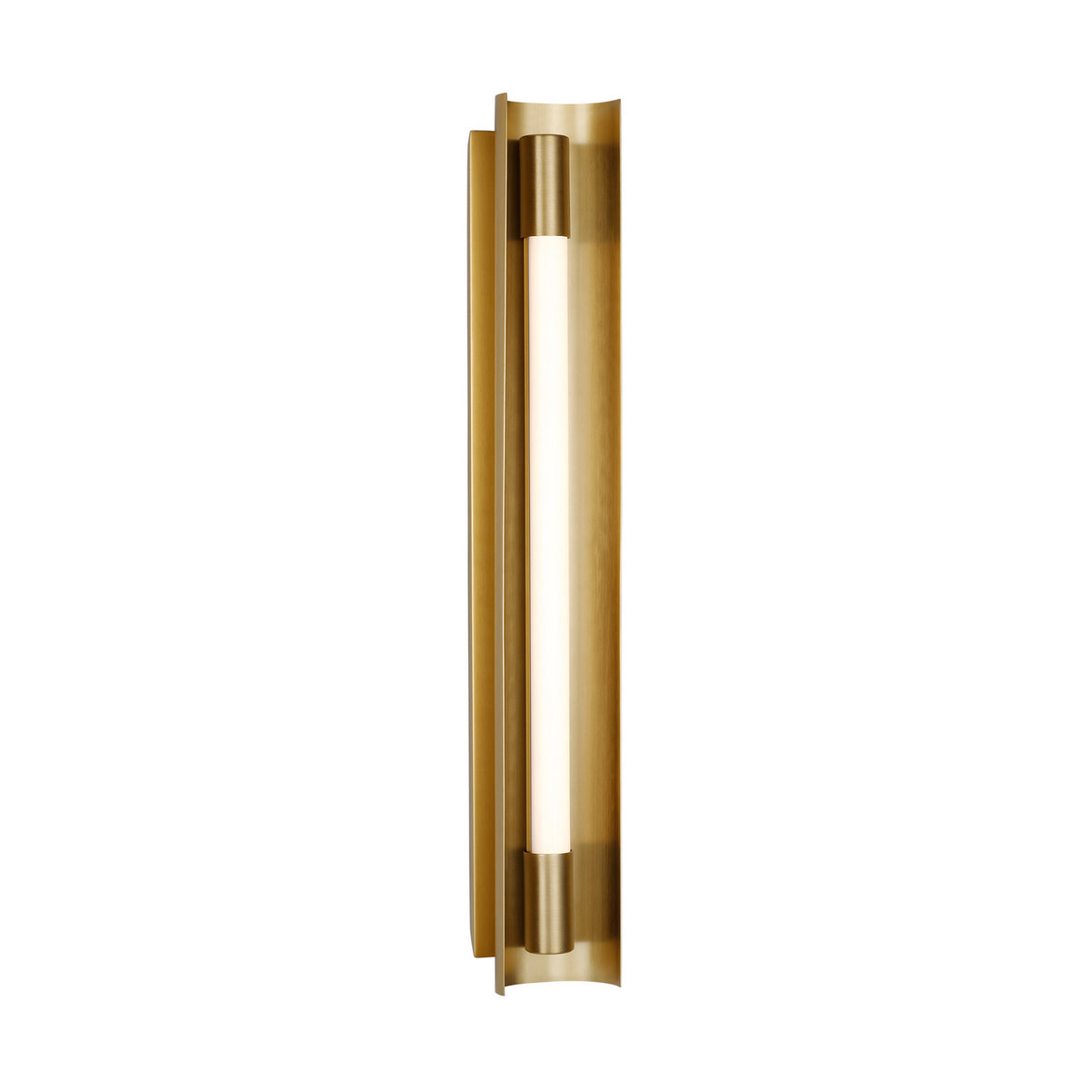 Carson LED Vanity in Burnished Brass