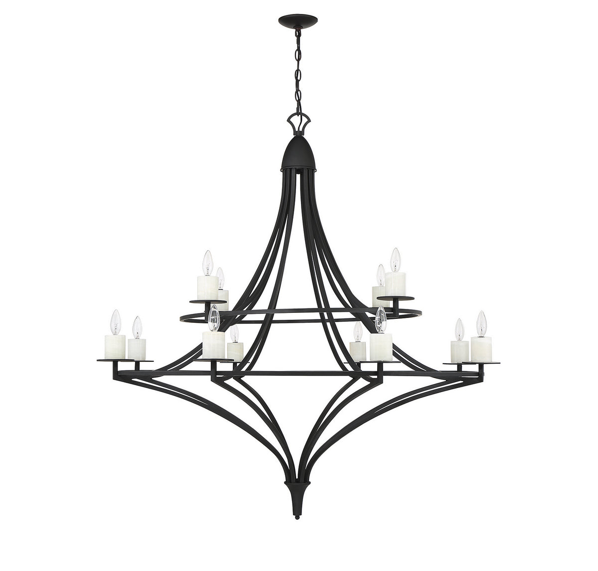 Director 12 Light Chandelier